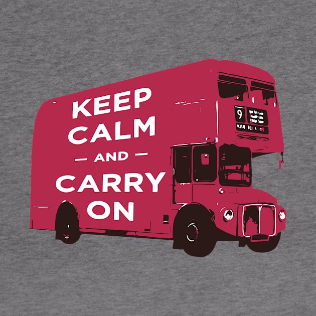 Keep calm and carry on by TompasCreations